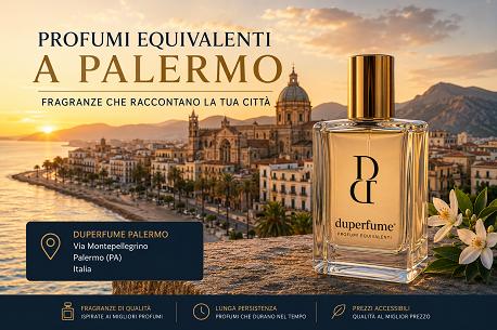 Profumi equivalenti a Palermo: scopri il nuovo punto vendita Duperfume in Via Montepellegrino